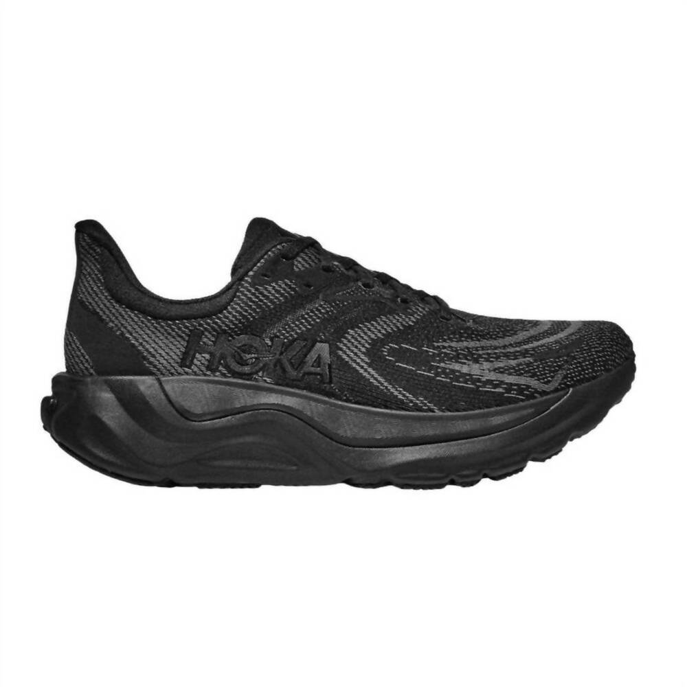 NEW HOKA men's arahi 8 running shoe - wide in black/black